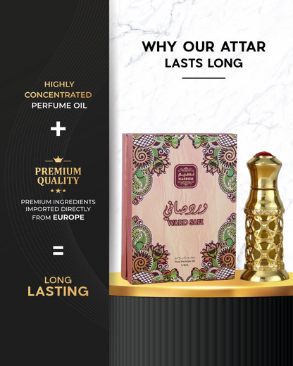 Ward Safi Perfume Oil ML Naseem Perfume India - Main Image